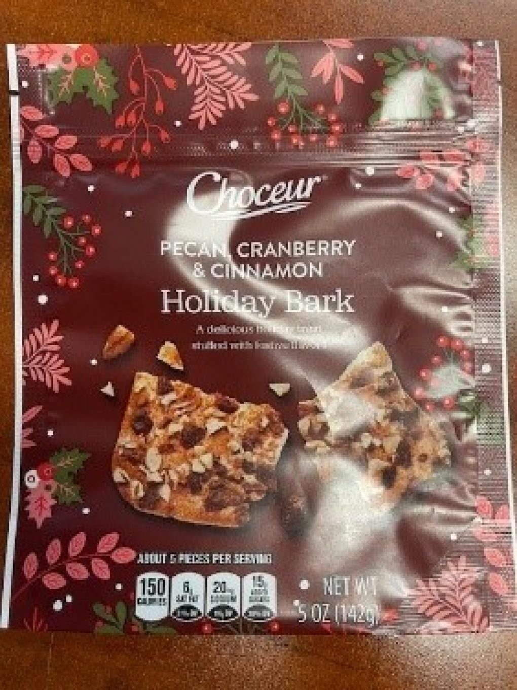 Silvestri Sweets Expands Voluntary Allergy Alert on Undeclared Pecan and Wheat in Cookie Butter Holiday Bark and Pecan, Cranberry & Cinnamon Holiday Bark