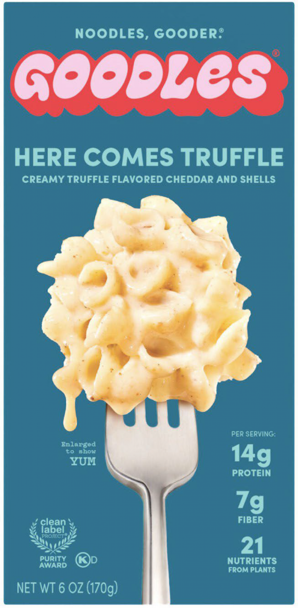 Gooder Foods recalls Goodles Here Comes Truffle – Creamy Truffle Flavored Cheddar and Shells due to Undeclared Cashews