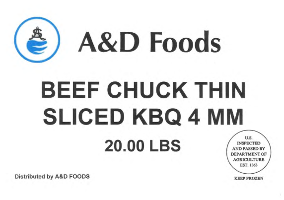 Star Meat Delivery Inc. Recalls Raw Pork, Beef, and Goat Products Produced Without the Benefit of Inspection