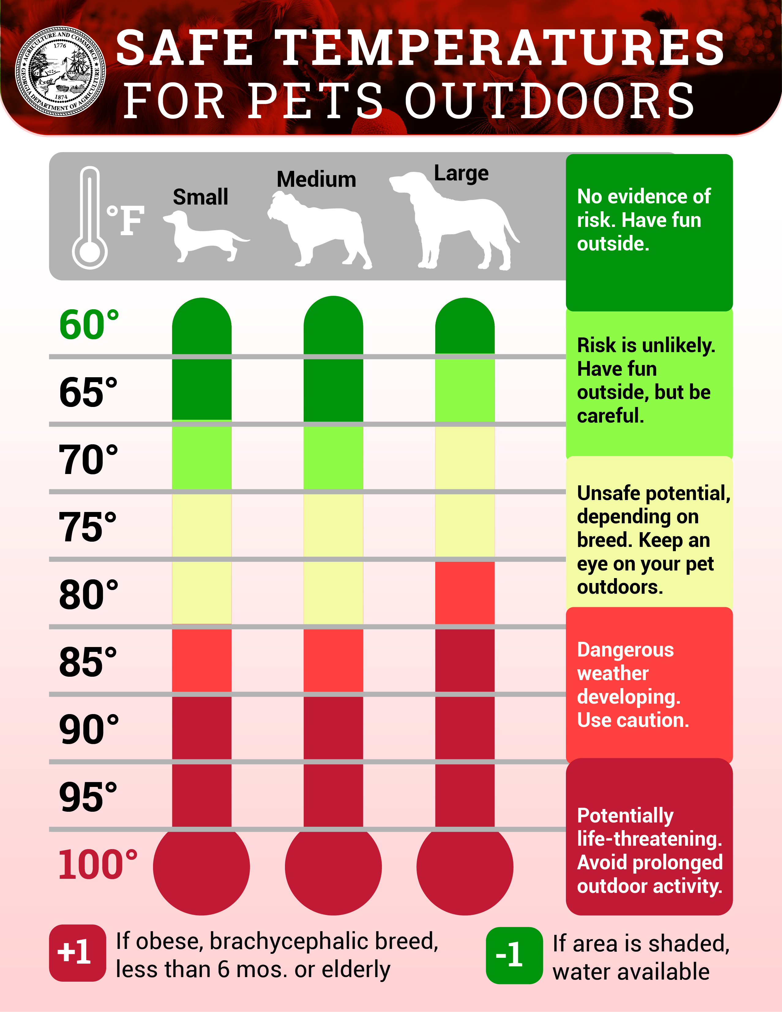 Safe Temperatures for Pets Outdoors Safe Temperatures for Pets Outdoors