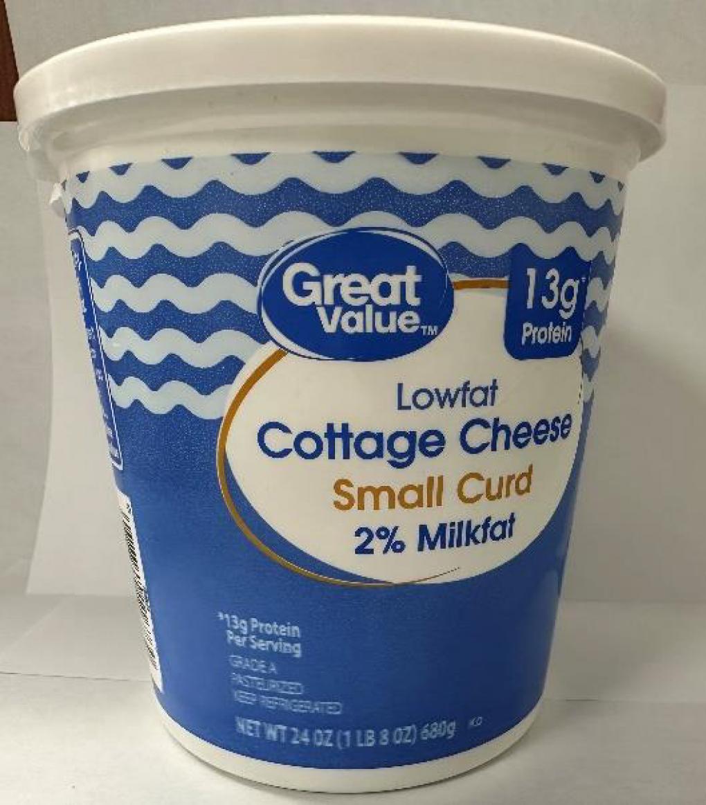 Saputo USA Recalls Great Value Cottage Cheese Because of Possible Health Risk