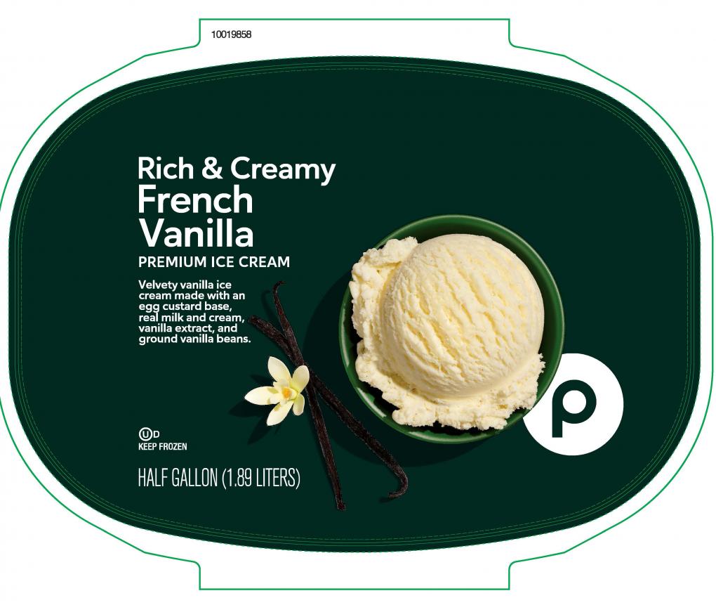 Publix Rich & Creamy Vanilla Ice Cream Voluntarily Recalled in Select Areas