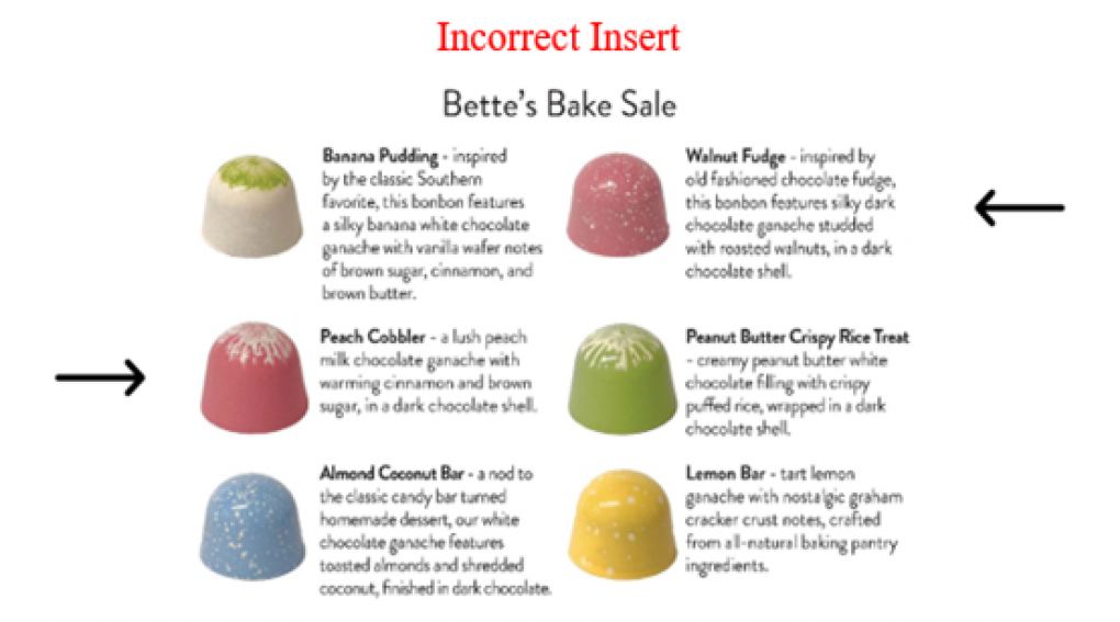 French Broad Chocolates PBC Recalls Bette’s Bake Sale Bonbons Due to Undeclared Walnuts