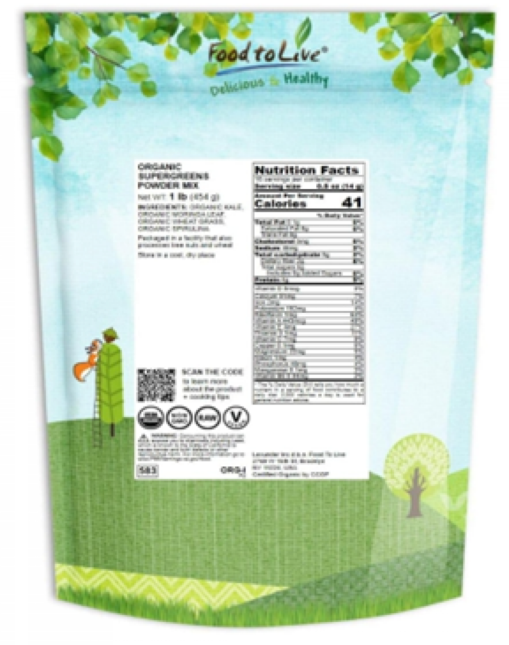 Food To Live Voluntarily Recalls Organic Moringa Products Because of Possible Health Risk