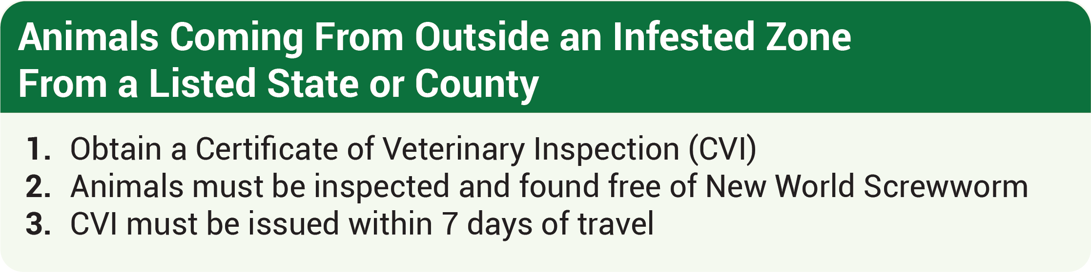 Georgia Expands Animal Entry Requirements Following New World Screwworm Detection in New Mexico